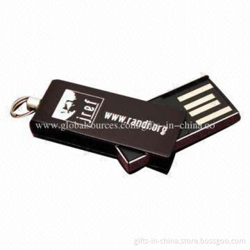 1-32GB Mini USB Drives, More than 1,000,000 Times Data Encryption, Customized Logos/Colors Welcomed